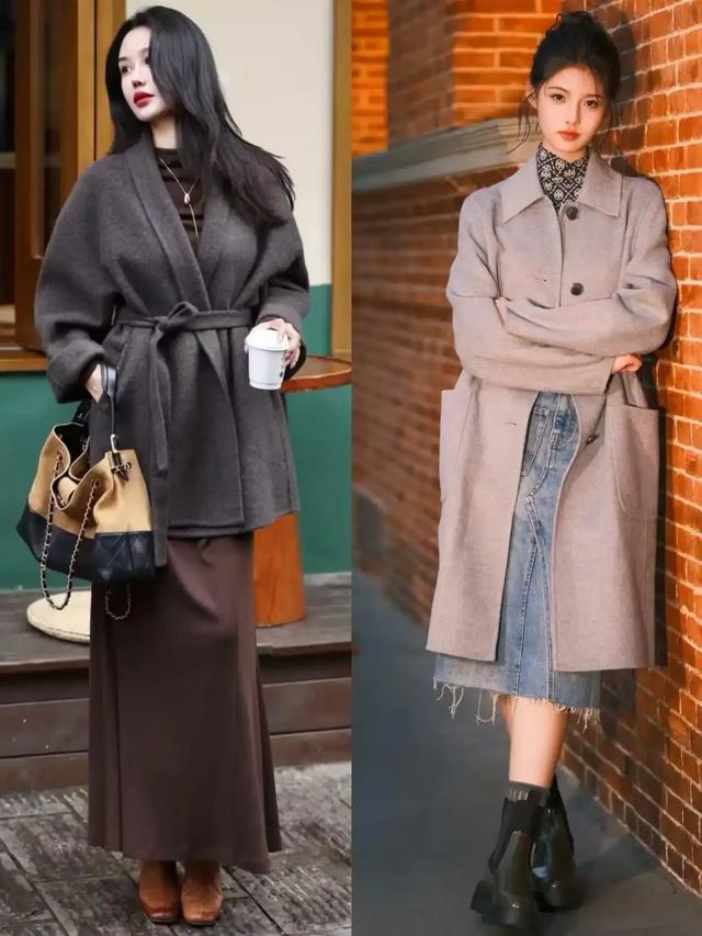今冬“裙中靴”穿法火了！解锁优雅女人味，小个子也能穿出大长腿