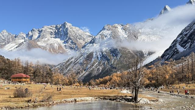 秋假第二天——邂逅毕棚沟的晚秋