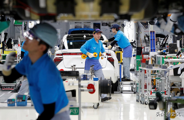 上半年中日韩汽车出口量：日本204万辆，韩国148万，中国多少？