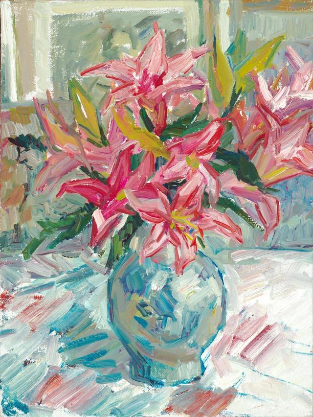 “心境四季——王忻、杨学光、刘桢、王军香油画作品展”开幕