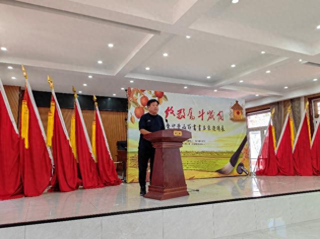 惠风滋润枝头秀 硕果金秋格外红--现代书画网携手书画名家扎根乡村