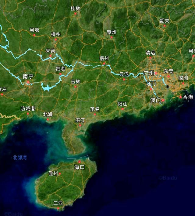 虽然广东省到海南省近在咫尺，但是在三亚的广东人其实并不多