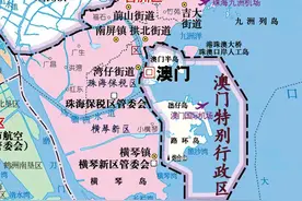 澳门发展变化大，填海造地扩大面积，有路氹城和新城填海区图片