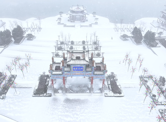 终于等到你！第一波济宁雪景大片来了！