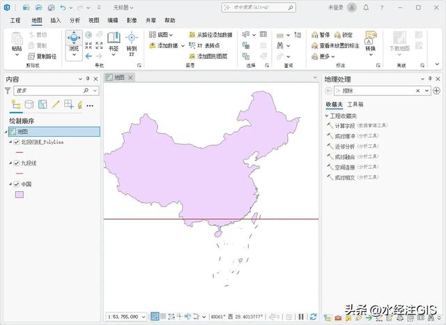 手把手教你给地图添加北回归线