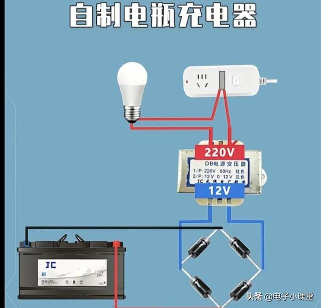 最近整理了25个实用电路接法，分享给大家参考用