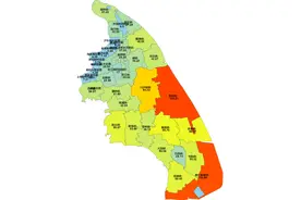 全部乡镇街道地图统计(上海市-浦东新区)图片