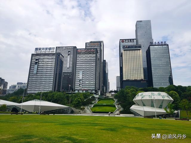 徒步行摄重庆城市风景