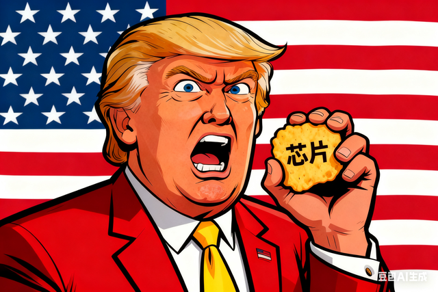 美国芯片也怕被中国卡脖子，做了一个“五五分”的梦