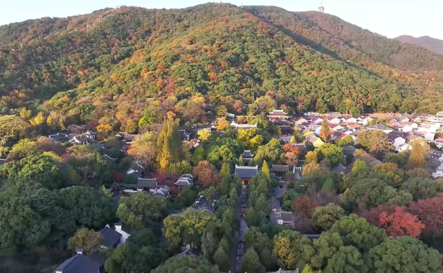 别再只去栖霞山了！江苏这座古镇，被称为“江南醉美赏秋地”