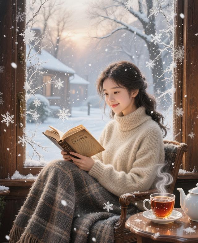 寒潮来临，赠友友一句上联，望友友注意保暖，同时希望友友点睛