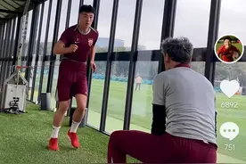 武磊晒康复训练视频，能急停急转、带球变向，有望赶上6月世预赛图片