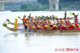 文化中国行｜激情的碰撞、文化的传承，南宁端午节龙舟赛精彩收官图片