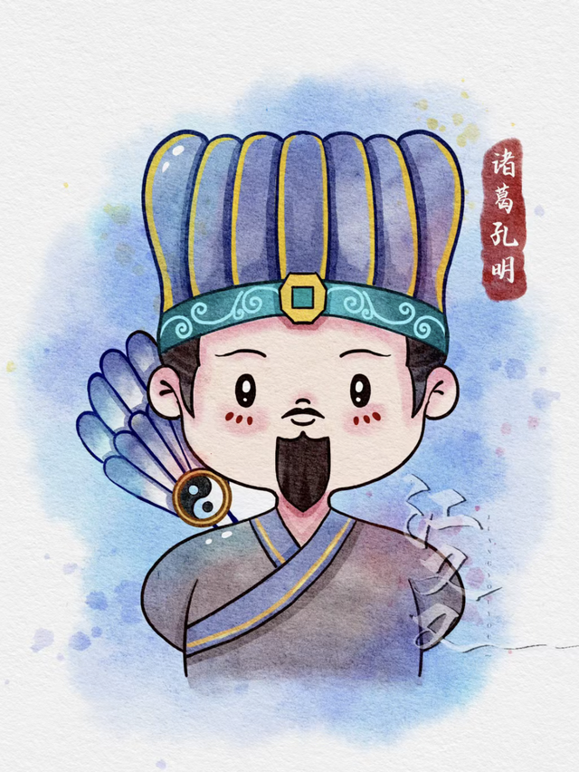 可爱的Q版三国人物头像，你喜欢谁？
