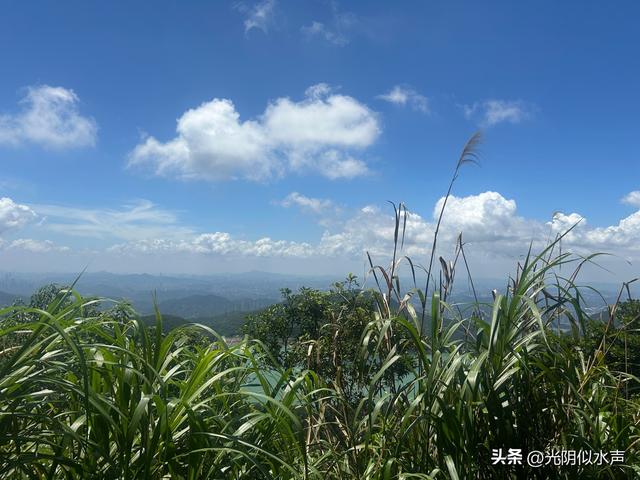 深圳游记:梅沙尖和云海广场的山与海