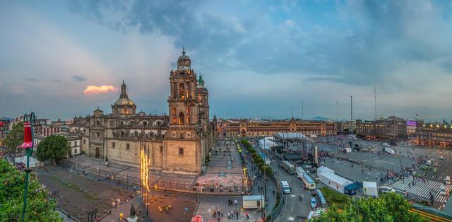 墨西哥中东部的哈拉帕市