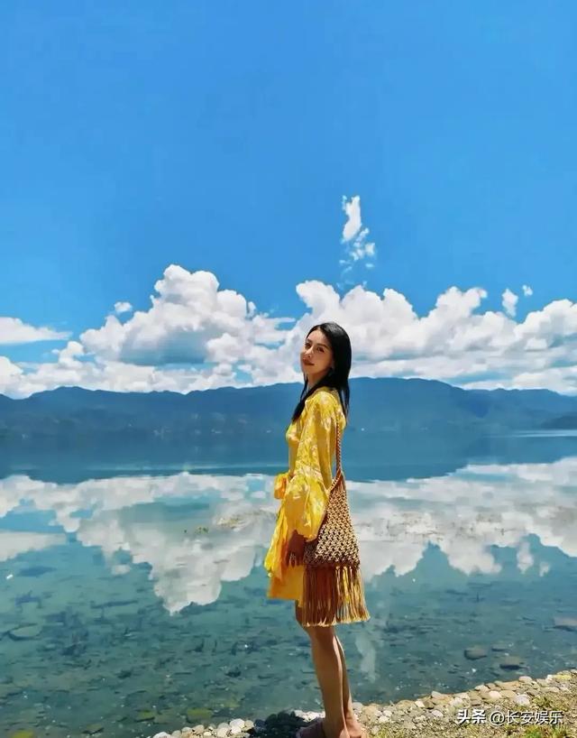 她如果不是私生活太混乱，她现在估计不输杨幂、白露、高圆圆