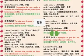 河北省衡水中学英语单词记忆方法分享！珍贵内部资料！图片