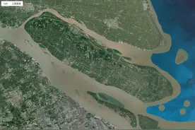 中国第3大岛，上海崇明岛正在“消失”图片