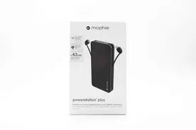 评测 mophie powerstation plus 移动电源：PD 20W 输出，自带双快充线图片