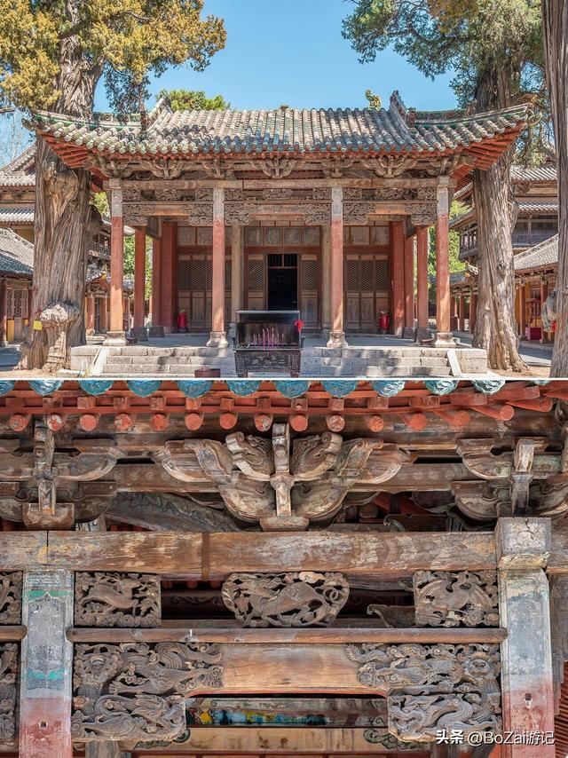 陵川西溪二仙庙：一庙藏尽太行春色，千年柏下听仙踪