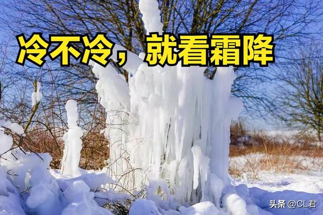 今日11点50分霜降，老人说“上午霜降冷到哭”，今年冬天很冷吗？