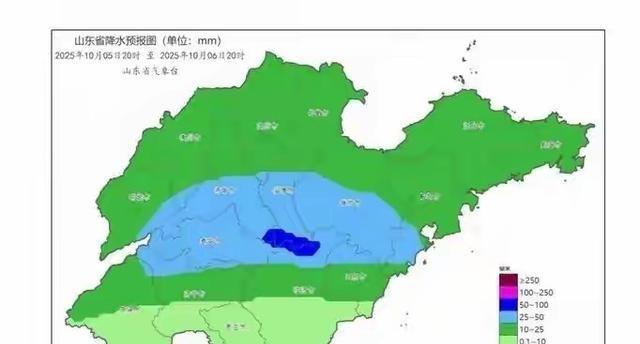 山东暴雨来袭！4号～6号连续3天大雨，具体分布如下
