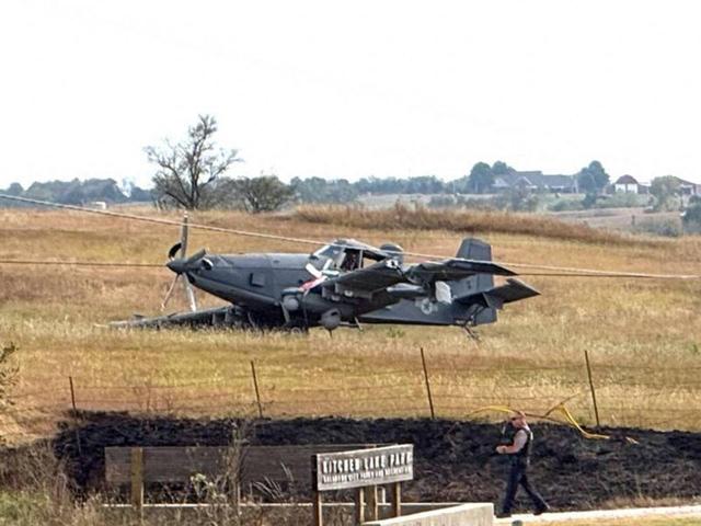 美空军"天袭者"坠毁！农用机改装机型当攻击机用，堪比二战机型