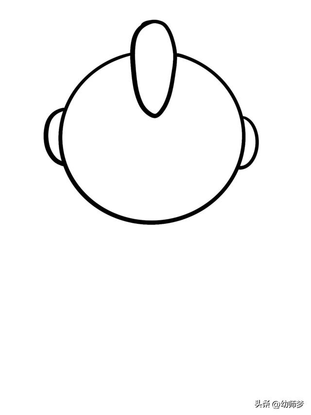 儿童简笔画《奥特曼》适合3-6岁小朋友