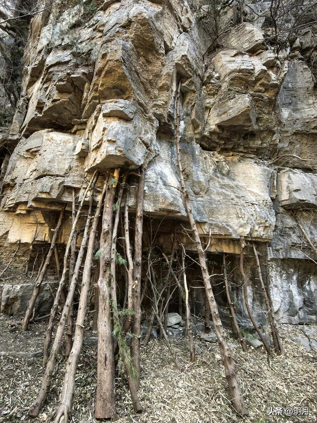 马蹄峪、白云泉、扁石山、雪山徒步小环线