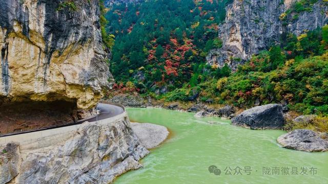 嘉陵江畔，静观一季秋色流转