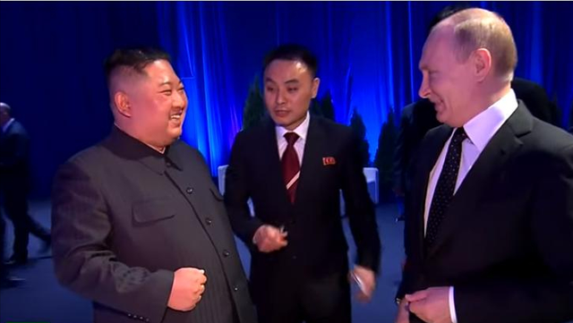 行程结束后同乘一辆车，普京想听到的承诺，金正恩在北京当面给了