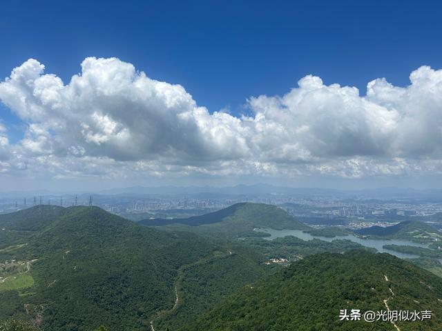 深圳游记:梅沙尖和云海广场的山与海