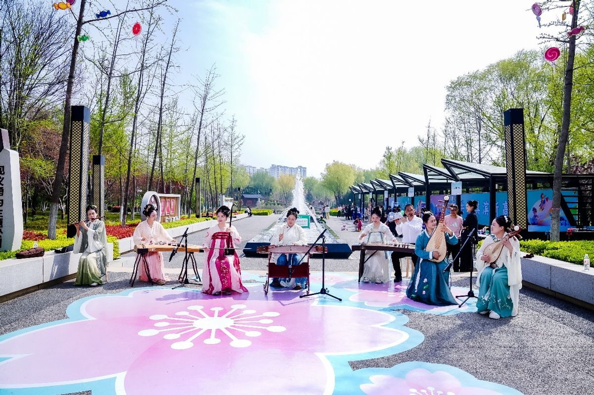 鹤舞樱飞 向新而行——2026樱花季鹤壁文旅推介大会开幕(图5) 鹤舞樱飞 向新而行——2026樱花季鹤壁文旅推介大会开幕(图5)