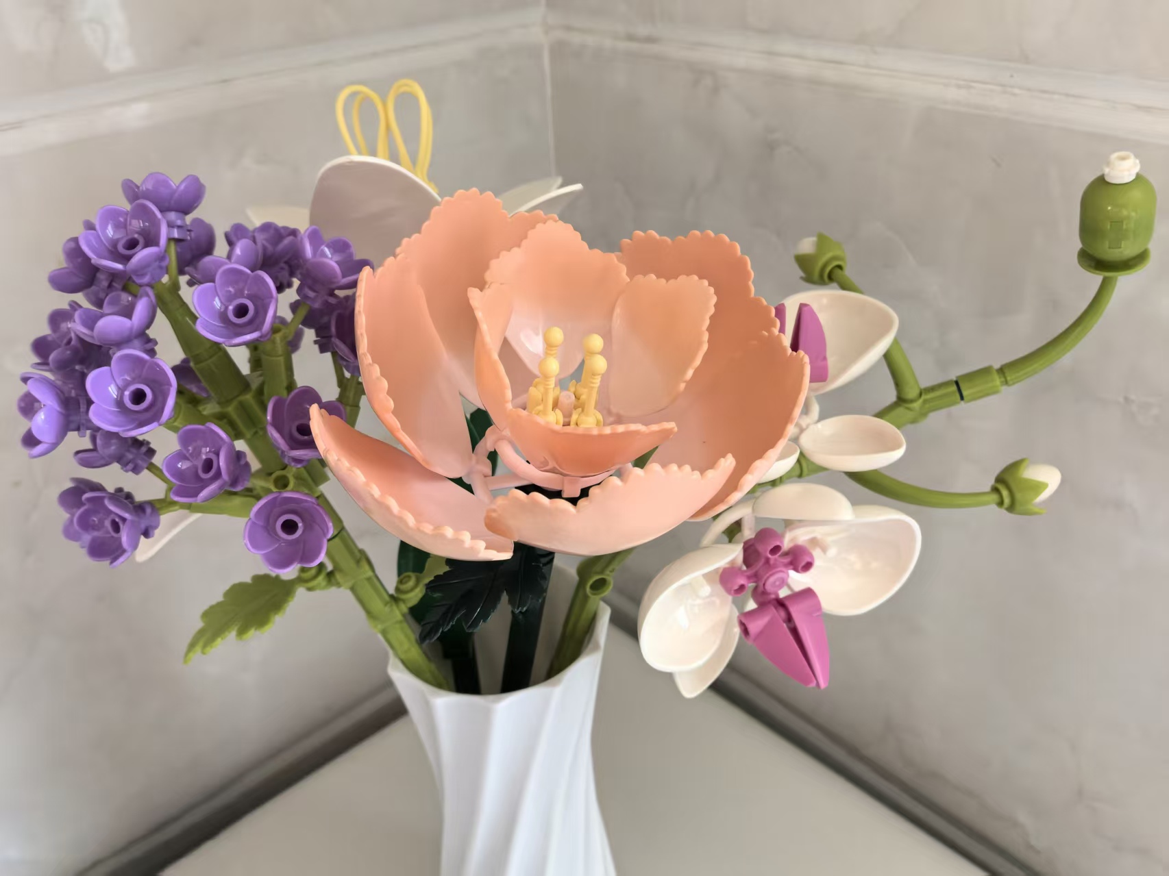 沃马积木永生花,全家参与永不凋谢!