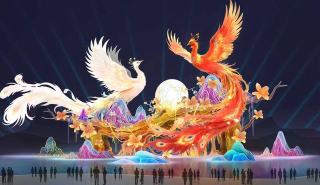 上游财经新年献礼！西部最大，“禧欢霓”1200亩水上灯会1月底亮灯，美到犯规！