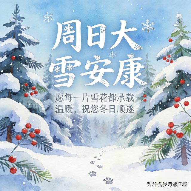 大雪节气我出行：雪落清寒，心向暖光