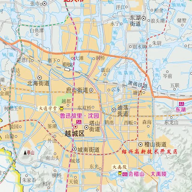 浙江绍兴是鲁迅故里,地铁1号线直达,那里有百草园和三味书屋