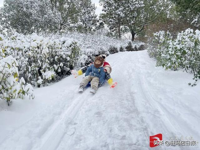 看，这就是雪后的驻马店！