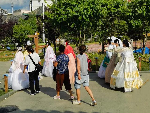 延吉市的中国朝鲜族民俗园