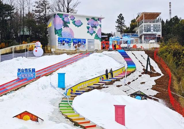 桂林：尧山雪乐园，一起来玩雪！