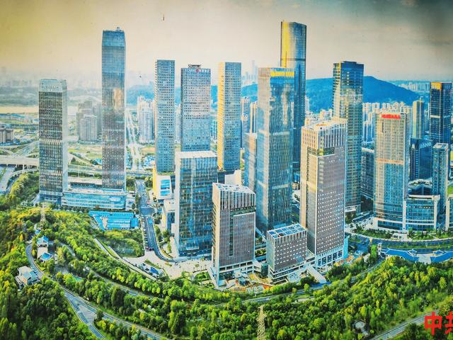南宁的城市天际线如此壮观,真的没想到