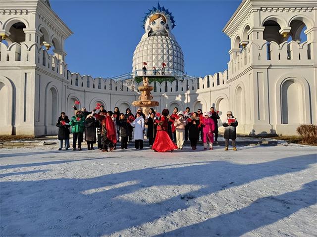 记黑龙江省导游协会志愿者伏尔加庄园开启52小时公益直播