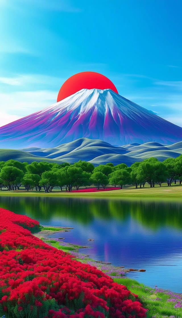 #风景如画 #美在山水间 #自然风光 #