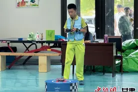 逾5000名甘肃青少年角逐科技体育航空航天模型无人机竞赛图片