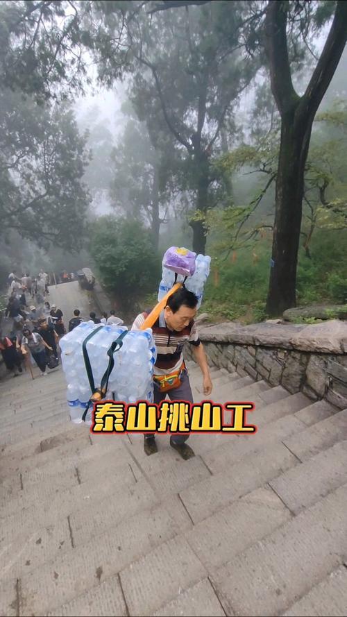 挑山工日均爬3趟，老君山不用无人机，地形不允许还是另有盘算？