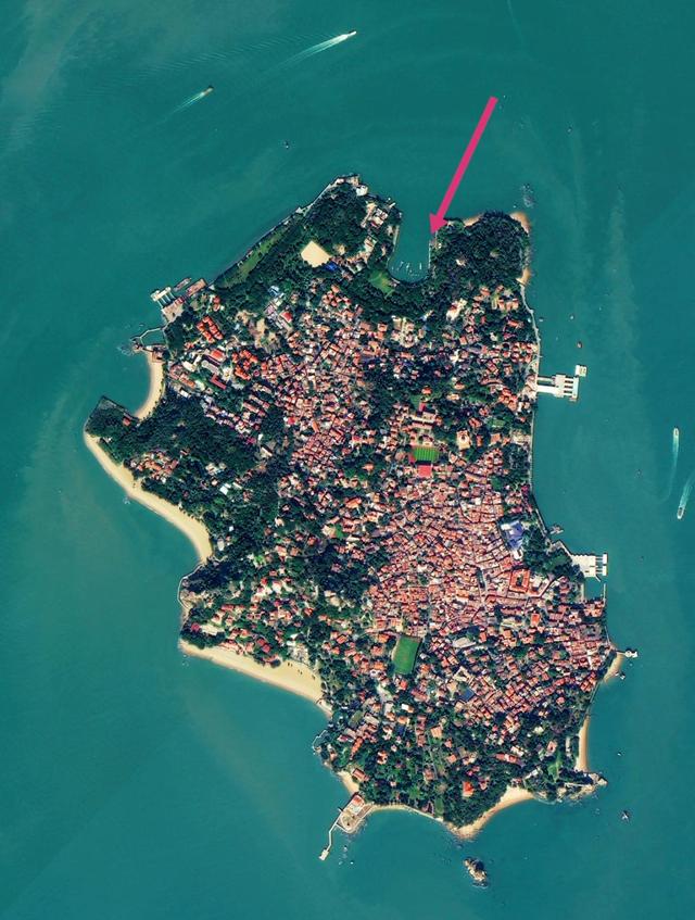 厦门鼓浪屿燕尾山生态公园，园内有清朝抵御日寇建造的古炮台遗址