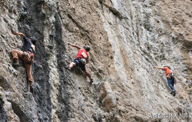 “赛动黔景”2025“岩旅贵州”攀岩周自然岩壁攀岩在六盘水举行
