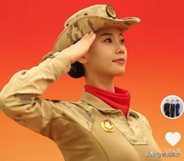 女民兵李思颖阅兵回家后仅半天，又有一个新身份：河北工大研究生