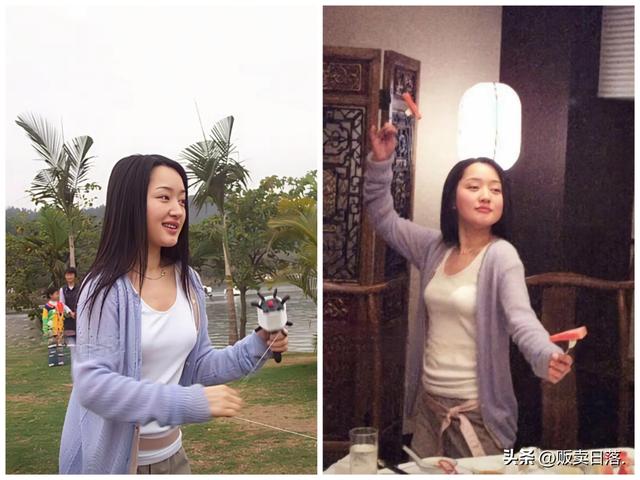 这是杨钰莹30岁时候拍下的生活照 全素颜没有化妆 看着像18的小姑娘